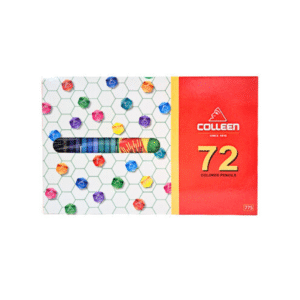 ดินสอสีไม้ 72 สี แท่งยาว ยี่ห้อ คอลลีน (1 กล่อง)