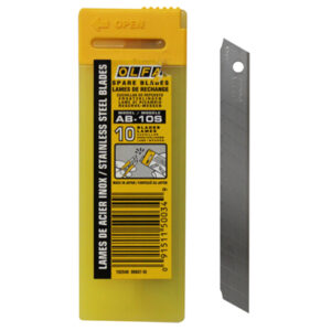 ใบคัตเตอร์เล็ก AB-10S ยี่ห้อ OLFA (1 แพ็ค)