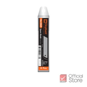 ใบมีดคัตเตอร์ใหญ่ No.1845 ยี่ห้อ ช้าง (1 หลอด)