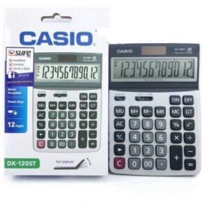 เครื่องคิดเลข DX-120ST ยี่ห้อCASIO (1 เครื่อง)