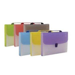 แฟ้มหีบเพลง 13 ช่อง No.9473F ยี่ห้อ ฟลามิงโก้ (คละสี)(1 ใบ)