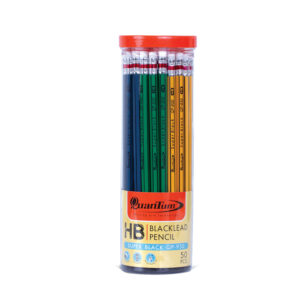 ดินสอดำ HB No.QP930 ยี่ห้อ ควอนตั้ม (1x50แท่ง)(1 กระปุก)