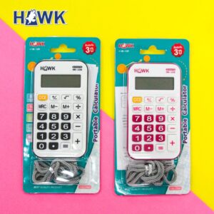 เครื่องคิดเลข No.HK-109 ยี่ห้อ HAWK (คละสี)(1 เครื่อง)
