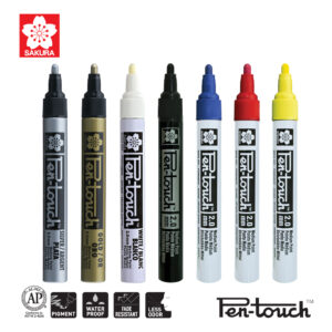 ปากกาเพ้นท์หัวใหญ่ 2.0มม. PEN-TOUCH MARKER ยี่ห้อ ซากุระ (1 ด้าม)
