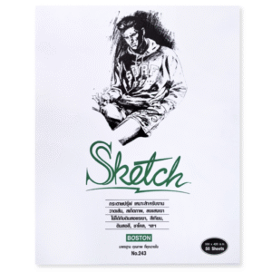 สมุดกระดาษปรู๊ฟ สเก็ตภาพ A3 No.243 ยี่ห้อ BOSTON (1 เล่ม)