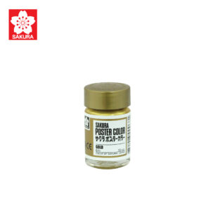 สีโปสเตอร์ สีเงิน/สีทอง 15cc. ยี่ห้อ ซากุระ (1 ขวด)