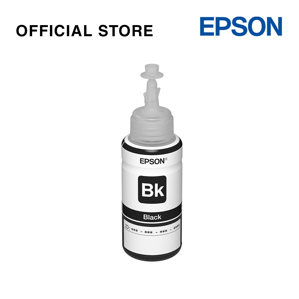 หมึก EPSON สีดำ No.T664 ยี่ห้อ EPSON (1 ขวด)