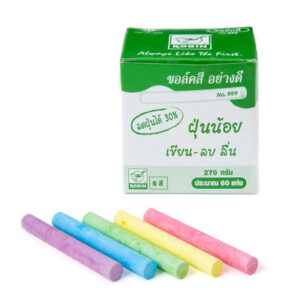ชอล์คสีไร้ฝุ่น No.999 Robin ( 1 กล่อง )
