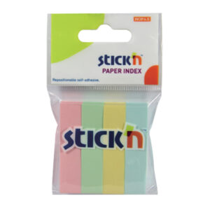 กระดาษโน๊ต 4 สี No.21016P ยี่ห้อ STICK'N (1 แพ็ค)