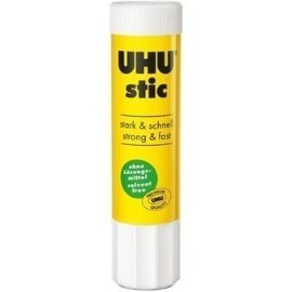 กาวแท่ง 21 กรัม ยี่ห้อ UHU (1 แท่ง)