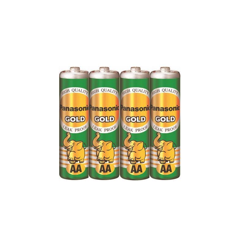 ถ่านไฟฉาย No.AA GOLD ยี่ห้อ PANASONIC (1x4ก้อน)(1 แพ็ค)