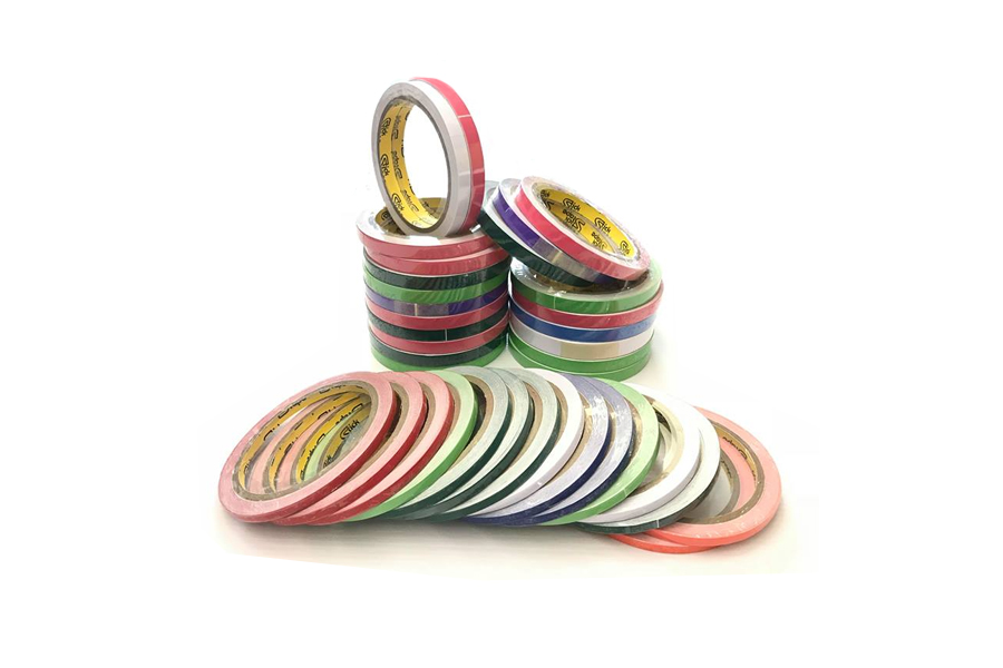 เทปตีเส้น PVC ขนาด 5มม. ยี่ห้อ สติ๊ค  (1 ม้วน)