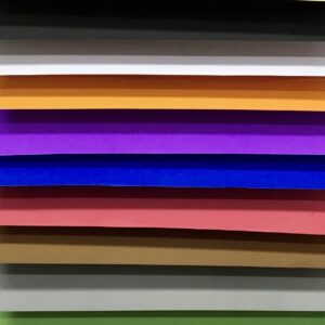 กระดาษโปสเตอร์บาง สี2หน้า ขนาด50x70ซม. (1 แผ่น)