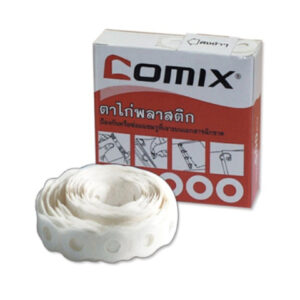สติ๊กเกอร์ตาไก่ ยี่ห้อ COMIX (1x500ดวง)(1 กล่อง)