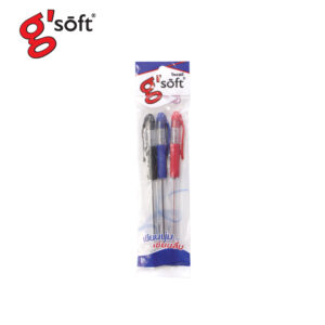 ปากกาลูกลื่น 0.38มม. HI GRIP ยี่ห้อ G-SOFT (1x3ด้าม)(1 แพ็ค)