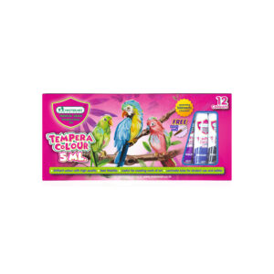 สีน้ำ TEMPERA 5มล. ยี่ห้อ มาสเตอร์อาร์ต (1 กล่อง)