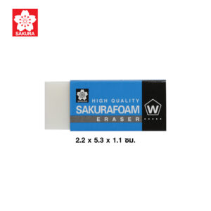 ยางลบดินสอ No.XRFW-80 ยี่ห้อ ซากุระ (1 ก้อน)