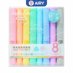 ชุดปากกาเน้นข้อความ 8 สี No.CSH716-8 ยี่ห้อ CHOSCH (1 ชุด)