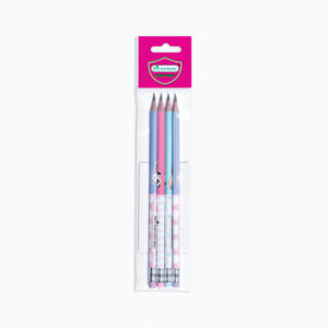 ดินสอดำ HB No.1 ลายการ์ตูน ยี่ห้อ มาสเตอร์อาร์ต (1x4แท่ง)(1 ถุง)