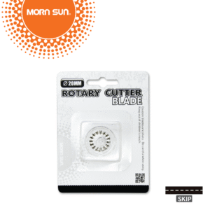 ใบมีดโรตารีแบบตัดปรุ No.14013 ยี่ห้อ MORNSUN (1 อัน)