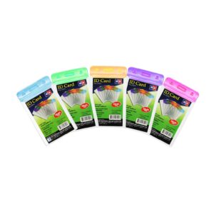 ซองใส่ป้ายชื่อ แนวตั้ง-แนวนอน ยี่ห้อ SANKO (คละสี)(1 อัน)