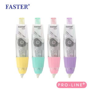 เทปลบคำผิด PRO-LINE No.C659 ยี่ห้อ FASTER (คละสี)(1 อัน)