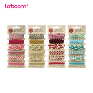 ริบบอน TRIM No.LRB03 ยี่ห้อ LA'BOOM (คละสี)(1 เซต)